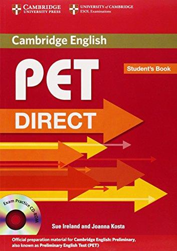 Pet Direct Student's Pack (Student's Book with CD ROM and Workbook Without Answers)