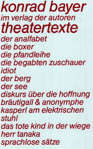 Theatertexte (Theaterbibliothek)