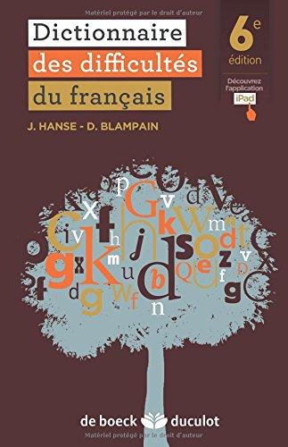 Dictionnaire des difficultés du français