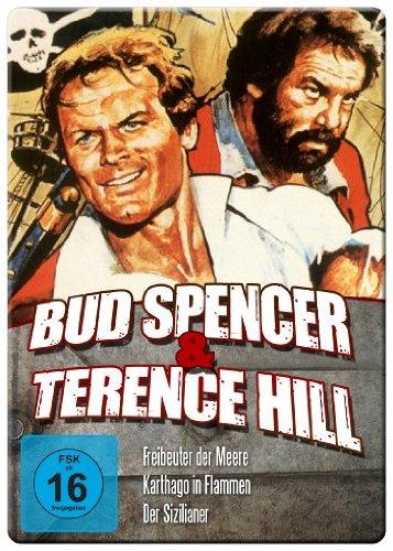 Bud Spencer & Terence Hill Edition - Vol. 1 - (Freibeuter der Meere/Karthago in Flammen/Der Sizilianer) (Iron Edition)