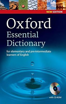 Oxford Essential Dictionary with CD-ROM: For Elementary and Pre-Intermediate Learners of English