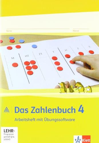 Das Zahlenbuch / Arbeitsheft mit Übungssoftware 4. Schuljahr: Neubearbeitung