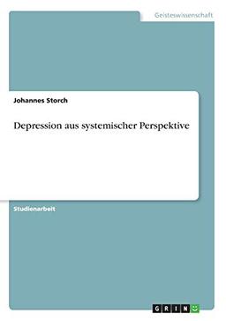 Depression aus systemischer Perspektive