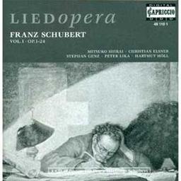 Lied opera (Lieder in Schuberts eigenen Werkzusammenstellungen Op. 1-24)