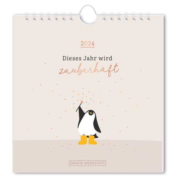 Postkartenkalender 2024 Dieses Jahr wird zauberhaft: Postkartenkalender