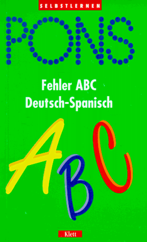 PONS Fehler ABC Deutsch - Spanisch