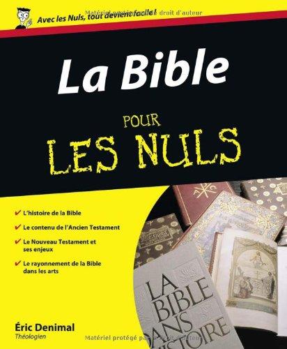 La Bible pour les nuls