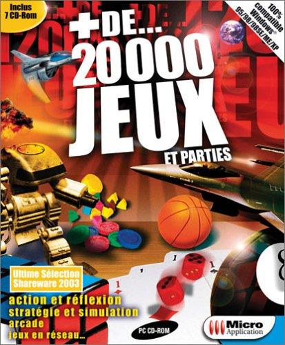 + de 20 000 jeux et parties. 7 CD-ROM