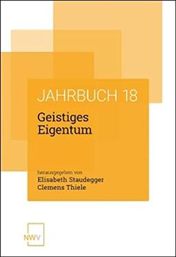 Geistiges Eigentum: Jahrbuch 2018