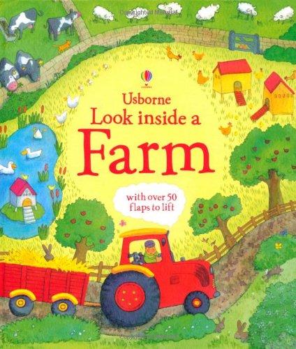 Look Inside a Farm (Usborne Look Inside)