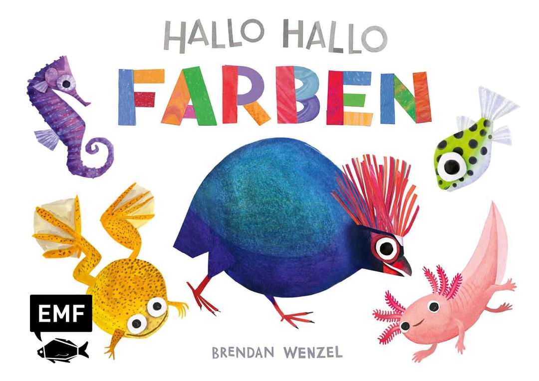 Hallo Hallo – Farben: Pappbilderbuch für Kinder ab 2 Jahren zum spielerischen Entdecken und Lernen