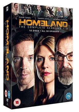 Homeland - Season 1-3 (12 DVDs) [UK-Import]