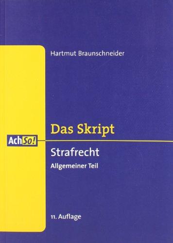 Strafrecht - Allgemeiner Teil