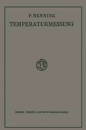 Temperaturmessung (German Edition)