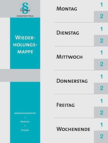 Wiederholungsmappe. Intelligentes Lernen