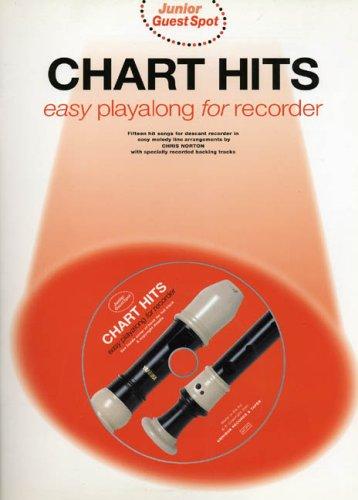 Junior Guest Spot Chart Hits Easy Playalong (Recorder) Book/Cd