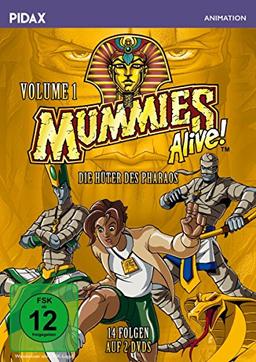 Mummies Alive - Die Hüter des Pharaos, Vol. 1 / 14 Folgen der Kult-Zeichentrickserie (Pidax Animation) [2 DVDs]