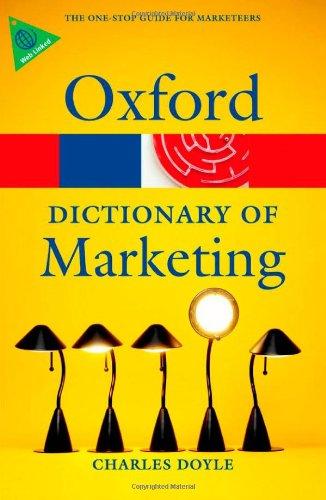 Oxford Dictionary of Marketing (Oxford Quick Reference)