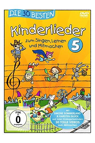 Die 30 Besten Kinderlieder 5 (Dvd)