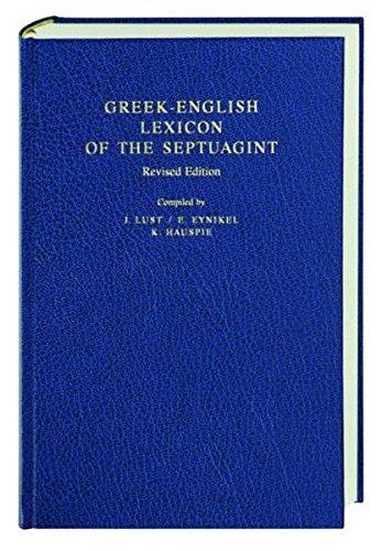 A Greek-English Lexicon of the Septuagint