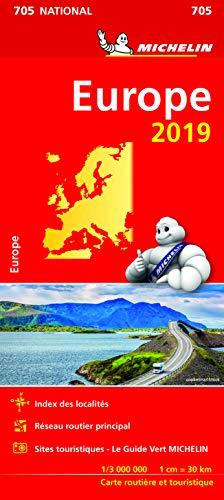 Carte Europe Michelin 2019