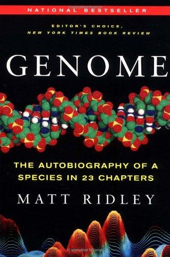 Genome: The Autobiography of a Species in 23 Chapters