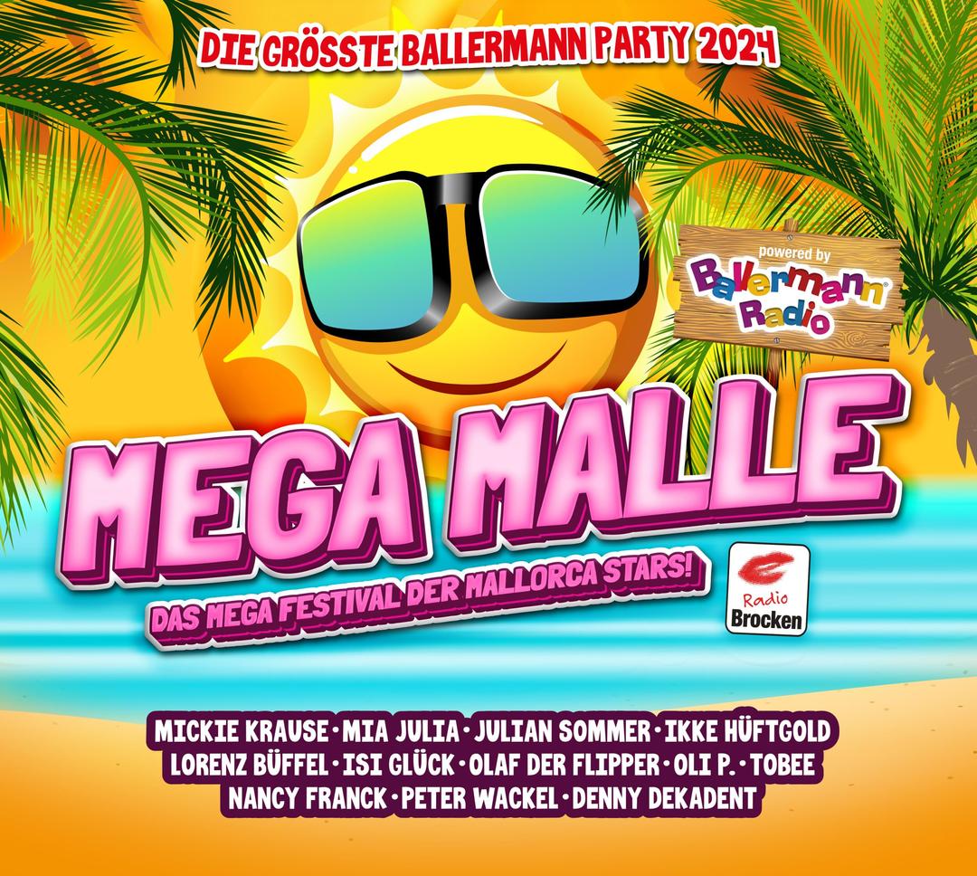 Mega Malle - die Grösste Ballermann Party 2024