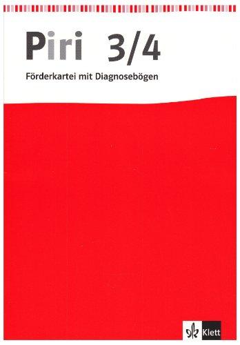 Piri - Das Sprach-Lese-Buch - Neukonzeption / Förderkartei mit Diagnosebögen 3./4. Schuljahr