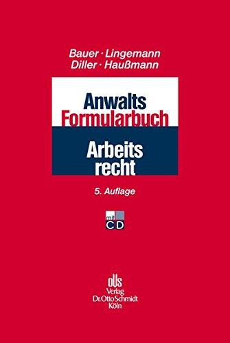 Anwalts-Formularbuch Arbeitsrecht