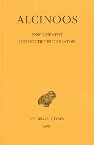 Enseignement des doctrines de Platon