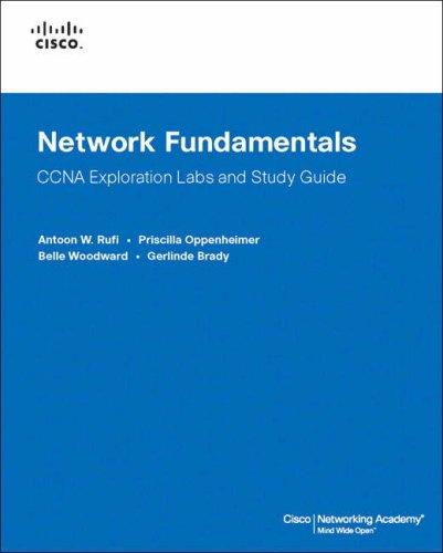 Network Fundamentals, CCNA Exploration Labs and Study Guide (Cisco Networking Academy Program)