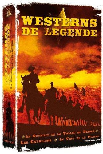 Westerns de légende vol. 1 : les cavaliers ; le vent de la plaine ; la bataille de la vallée du diable [FR Import]