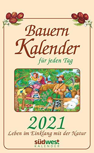 Bauernkalender für jeden Tag 2021 Tagesabreißkalender. Leben im Einklang mit der Natur