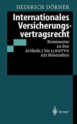 Internationales Versicherungsvertragsrecht