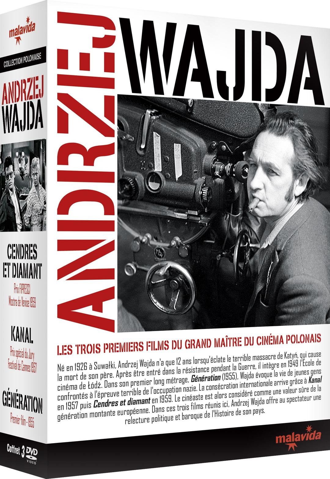 Coffret andrzej wajda 3 films : génération ; kanal ; cendres et diamant [FR Import]