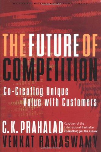 Future of Competition: Co-creating Unique Value with Customers