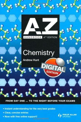 A-Z Chemistry Handbook, Digital Edition [With Access Code] (A-Z Handbooks)