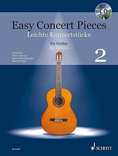 Easy Concert Pieces: Band 2. Gitarre. Ausgabe mit CD.