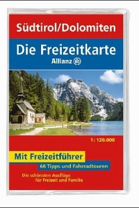 Die Freizeitkarte Allianz, Bl.43, Südtirol, Dolomiten