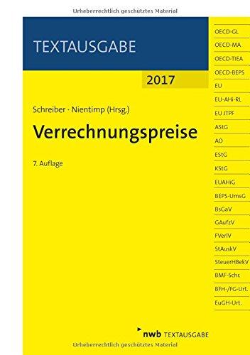 Verrechnungspreise (Textausgabe)