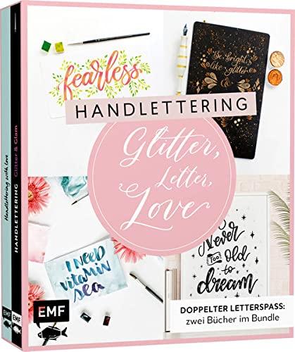 Handlettering: Glitter, Letter, Love: Doppelter Letterspaß: zwei Bücher im Bundle