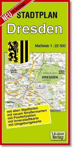 Stadtplan Dresden: Maßstab 1:22500