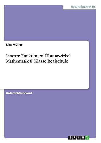 Lineare Funktionen. Übungszirkel Mathematik 8. Klasse Realschule