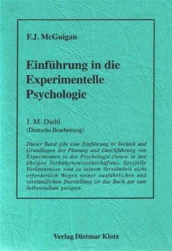 Einführung in die Experimentelle Psychologie