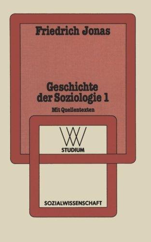 WV Studium, Bd.92, Geschichte der Soziologie