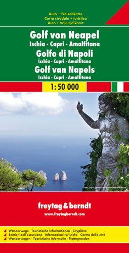 Freytag Berndt Autokarten, Golf von Neapel - Ischia - Capri - Amalfitana, Maßstab 1:50 000