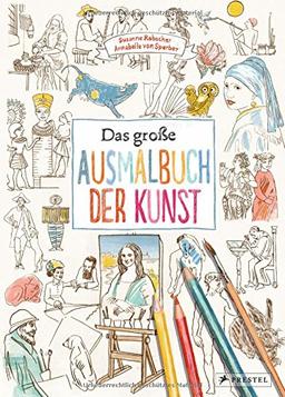 Das große Ausmalbuch der Kunst