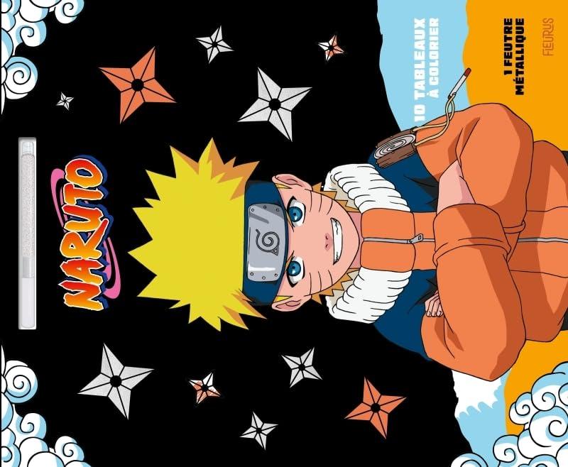 Naruto : tableaux à colorier