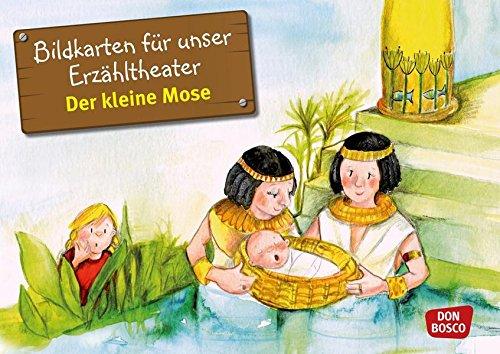 Bildkarten für unser Erzähltheater: Der kleine Mose Kamishibai Bildkartenset. Entdecken. Erzählen. Begreifen. (Bibelgeschichten für unser Erzähltheater)