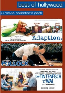 Best of Hollywood - 3 Movie Collector's Pack: Adaption / Pollock / Der Tintenfisch und der Wal [3 DVDs]